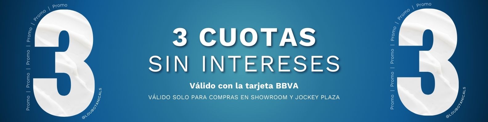 BBVA 3 cuotas sin intereses